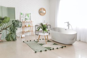 Deante Voľne stojaca vaňa Alpinia 150x73,5 cm akrylát - KDU 015W