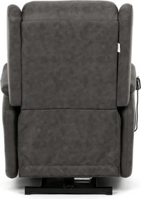 Polohovacie kreslo čierne, elektrické TV-L8902 BK3