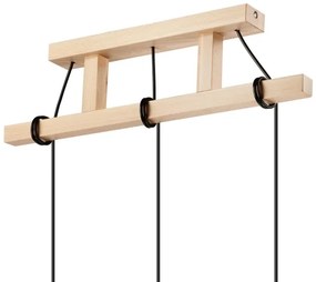 Luster na lanku LEON 3xE27/60W/230V