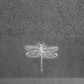 BAVLNENÝ UTERÁK LORI5 SADA 6KS 50X90 CM SIVÁ