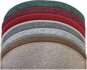 Vopi Nášľapy na schody Astra šedá polkruh, samolepiaci - 24x65 polkruh (rozmer vrátane ohybu)