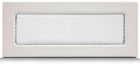 Komínová mriežka biela bez žalúzií 10.5X25 4F11250W