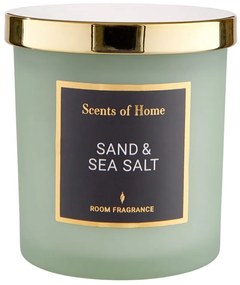 Butlers SCENTS OF HOME Vonná sviečka so sójovým voskom piesok a morská soľ