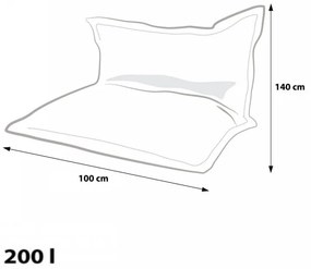EF4015 Ecopuf Sedací vankúš Ecopuf - Pillow MODERN KIDS polyester DG32/NC10