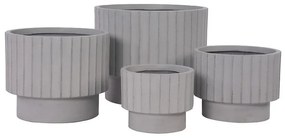 Kvetinač LT14879-4S 36x36x30 P294 sivá