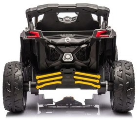 Elektrické autíčko Baby Mix Buggy Hornet žlté