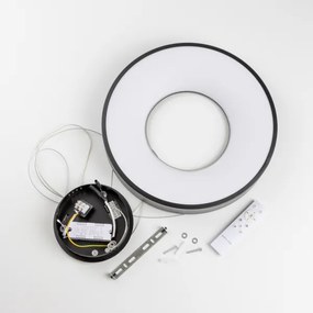 Brilagi - stmievateľný LED závesný luster na lanku FALCON II LED/67W/230V pr. 40 cm čierna + DO