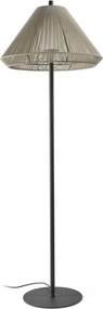 Faro Saigon Out 1950 C70 stojacia lampa, šedá/béžová