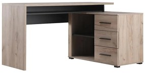 Písací stôl Arhimed šedá dub 11008666