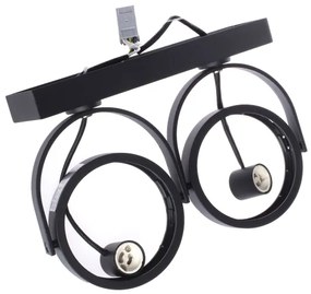 Bodové svietidlo LUGAR 2xAR111 - GU10/25W/230V