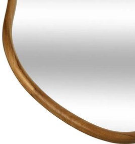 Atmosphera - Nástenné zrkadlo LIVIA 75x45 cm pavlonie