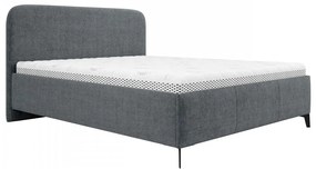 Manželská posteľ Karizo, Dostupné poťahy: Velo 635, Rozmer postele: 180x200