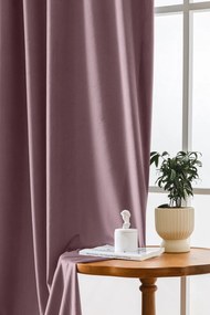 Svetlo fialový zatemňovací záves VELVET 140x270 cm Zavesenie: Riasiaca páska