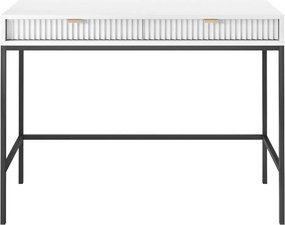 Toaletný stolík Nova bielo/čierny (T104), konzola do predsiene