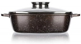 Banquet Pekáč s nepriľnavým povrchom PREMIUM Dark Brown 28 x 28 x 8 cm
