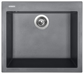 Granitový drez Sinks CUBE 560 Titanium