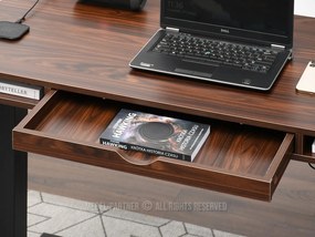 PC stolík Osto 120 (orech + čierna). Vlastná spoľahlivá doprava až k Vám domov. 1109828