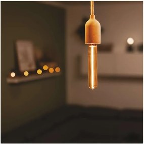 LED žiarovka DECO FLAME T30 teplá biela