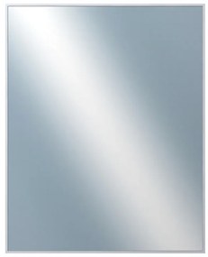 DANTIK - Zrkadlo v rámu, rozmer s rámom 80x100 cm z lišty Hliník strieborná (7003004)