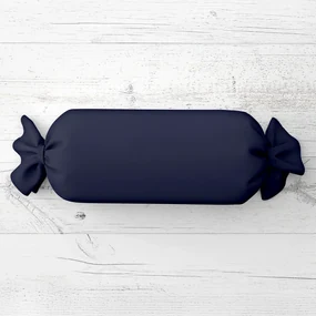 Biante Vankúš valec bonbon Rongo RG-055 Temne modrý 15x80 cm