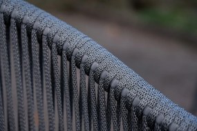 ZÁHRADNÝ / BALKONOVÝ SET BREVE ŠEDÝ 2 x KRESLO + STOLÍK