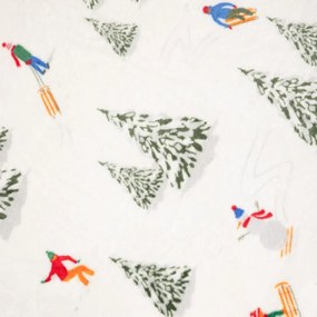 Deka SKIERS biela 758072