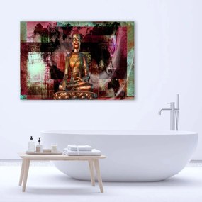 Obraz na plátně Abstraktní malba Buddhy - 120x80 cm
