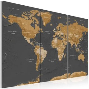 Obraz - World Map: Modern Aesthetics Veľkosť: 60x40, Verzia: Premium Print