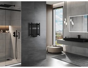 Mexen Mars, vykurovacie teleso 500 x 400 mm, 178 W, čierna, W110-0500-400-00-70