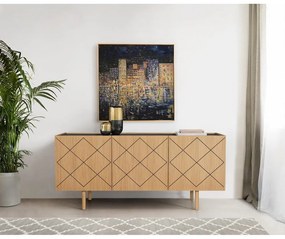 Komoda v dubovom dekore Woodman Porto Ramalade