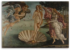 Gario Obraz na plátne Zrodenie Venuše - Sandro Botticelli, reprodukcia Rozmery: 120 x 80 cm