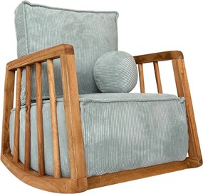 Dětské houpací křeslo Sallanan modré