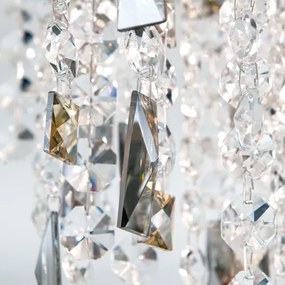 Orion - Krištáľové stropné svietidlo CRYSTALRIVER 21xG9/40W/230V lesklý chróm