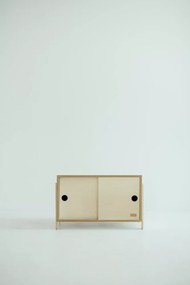 Montessori nábytok uzatvárateľná skrinka pre deti - modulárny nábytok