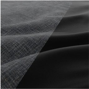 Trojmiestna rozkladacia sedačka FORESTA popolová / čierna