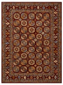 Koberec KESHAN Ornament, strapce 7874/53588 bordový