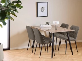 Jídelní židle BROOKE taupe