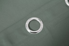 Záves OXFORD 140x270 cm, sivá zelená Zavesenie: Riasiaca páska