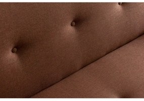 Dvojmiestná pohovka NARA hnedá