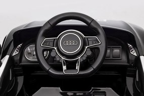 Ramiz Elektrické autíčko Audi R8 Polícia na batérie + diaľkové ovládanie + EVA + pomalý štart + MP3 LED