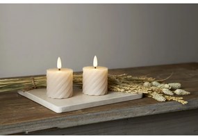 LED sviečky v súprave 2 ks (výška 7,5 cm) Flamme Swirl – Star Trading