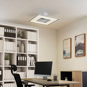 Starluna Romea stropný LED ventilátor CCT, hranatý