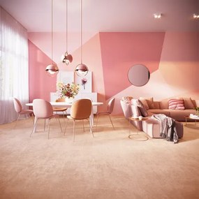 Koberce Breno Metrážny koberec NIKE 80, šíře role 400 cm, oranžová