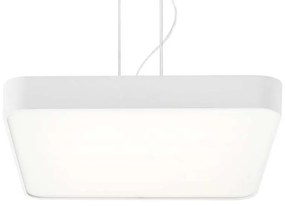 RENDL R11291 MENSA LED závesné svietidlo, hranaté technické biela