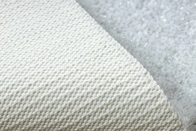 Sada kúpeľňových koberčekov SYNERGY glamour / lurex, biela