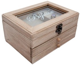 Drevená šperkovnica Antic Line Jewelry