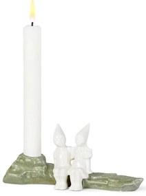 Vianočný kameninový svietnik Kähler Design Christmas Tales, dĺžka 19 cm