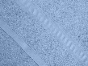 1x osuška CLARYSSE ELEGANCE 70x140 cm + 1x uterák CLARYSSE 60x110 cm 100% bavlna, modrá