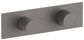 Podomietková termostatická batéria Fantini s uzatváracím ventilom gun metal 87P5G572B