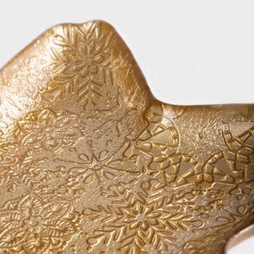 Dekoračný tanier BLITS zlatý 722004